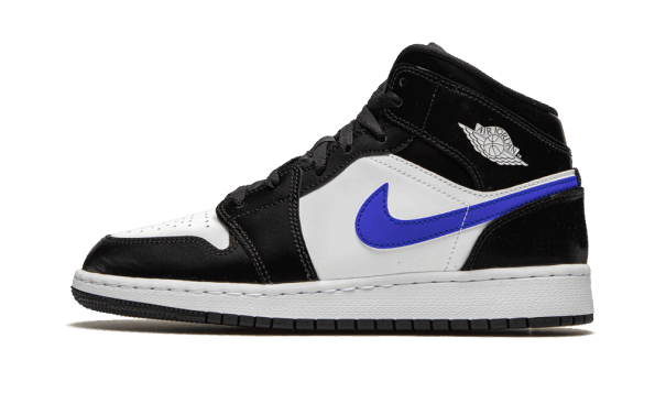 Restock Air Jordan 1 Mid Black Racer Blue (GS)
