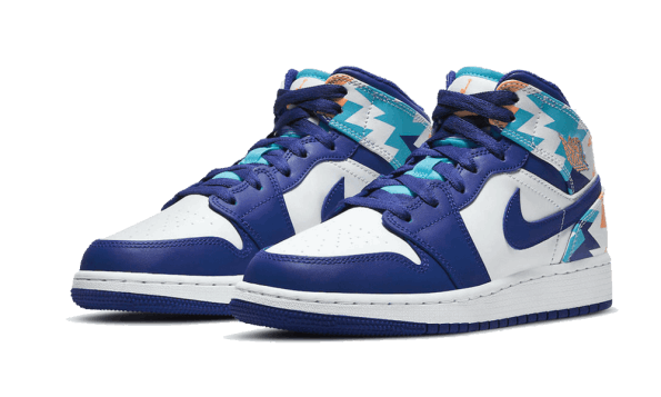 Air Jordan 1 Mid Geometric (GS) Restock