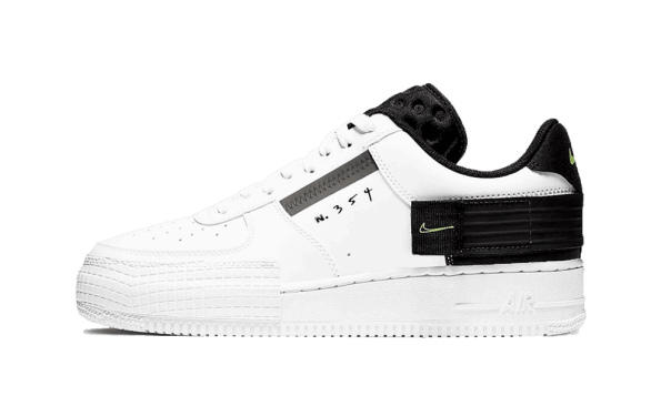 Restock Nike Air Force 1 Low Drop Type White Black Volt