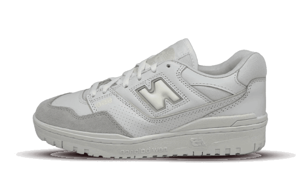New Balance 550 White White Grey Restock
