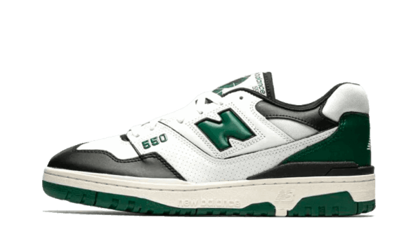 Restock New Balance 550 White Green Black