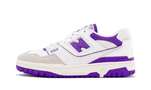 New Balance 550 White Purple Restock