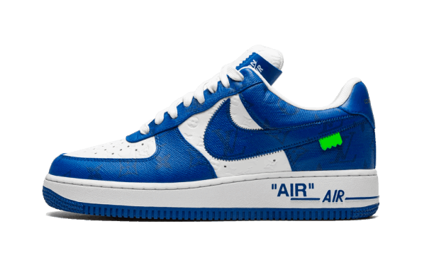 Nike Air Force 1 Low Louis Vuitton Virgil Abloh White Royal Restock