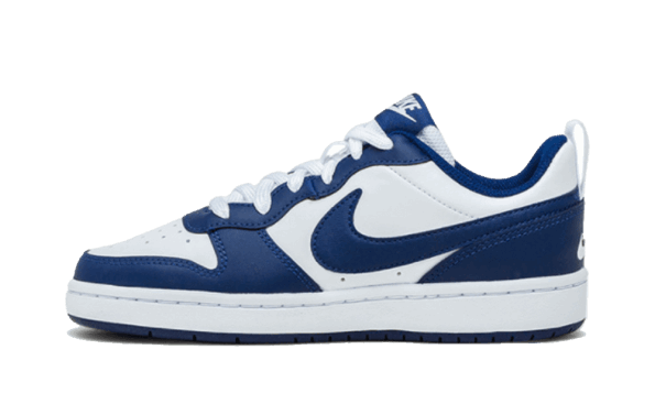 Restock Nike Court Borough Low 2 White Blue Void (GS)