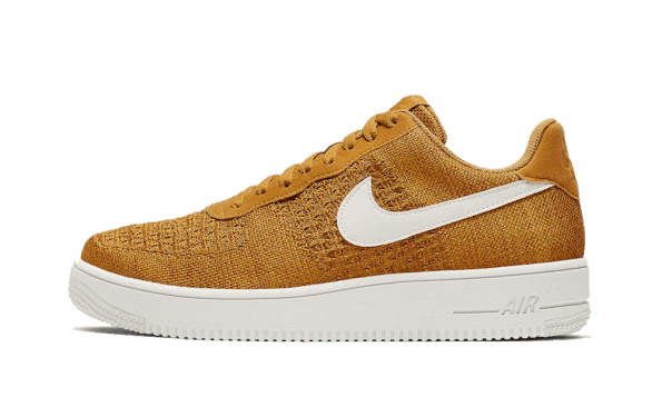 Restock Nike Air Force 1 Low Flyknit 2 Gold Suede