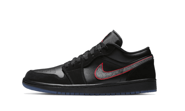 Restock Air Jordan 1 Low Black Red Orbit