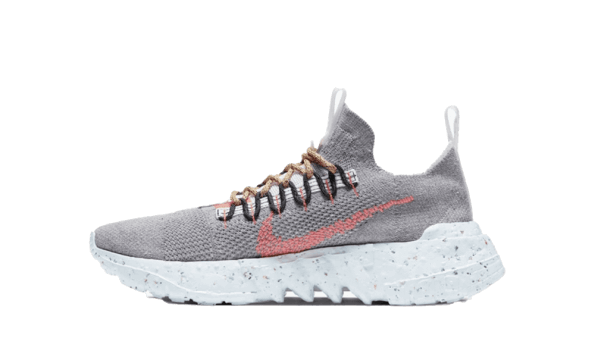 Restock Nike Space Hippie 01 Vast Grey Hyper Crimson