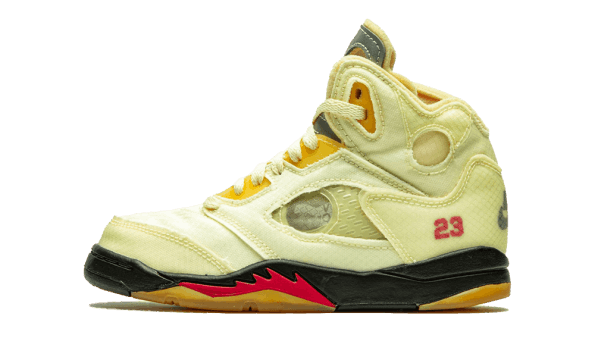 Air Jordan 5 Retro OFF-WHITE Sail (PS) Restock