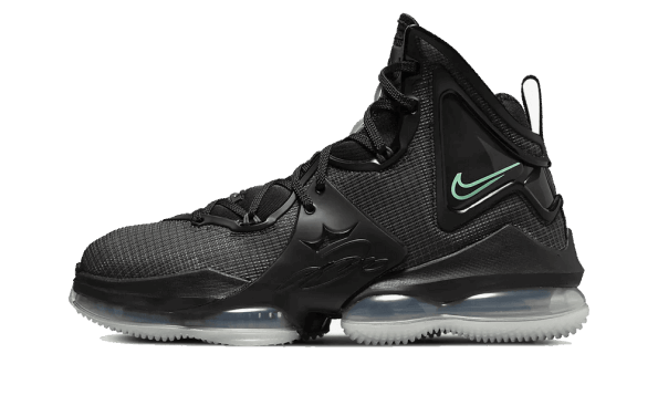 Restock Nike Lebron 19 Black Anthracite Green Glow