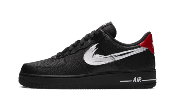 Nike Air Force 1 Low Brushstroke Black Restock