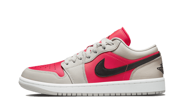 Restock Air Jordan 1 Retro Low Light Iron Ore Siren Red (W)