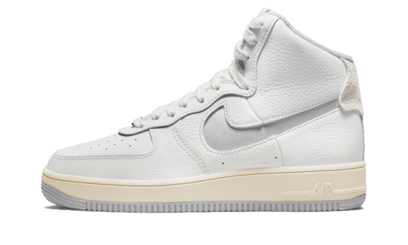 Nike Air Force 1 High Sculpt White Silver (W) Restock