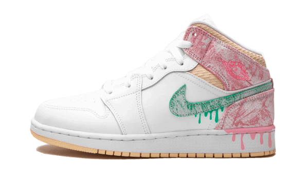 Restock Air Jordan 1 Mid Paint Drip (GS)
