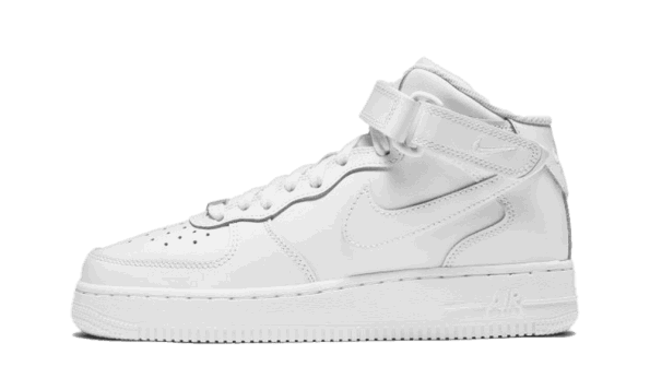 Restock Nike Air Force 1 Mid LE Triple White (GS)