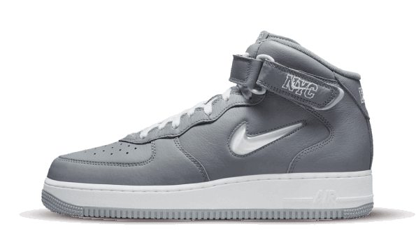 Nike Air Force 1 Mid QS Jewel NYC Cool Grey Restock