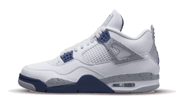 Restock Air Jordan 4 Retro White Midnight Navy