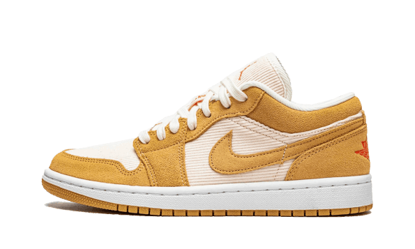 Air Jordan 1 Low SE Twine Orange Quartz Corduroy (W) Restock