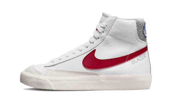 Nike Blazer Mid 77 White Light Smoke Grey Phantom Gym Red (GS) Restock