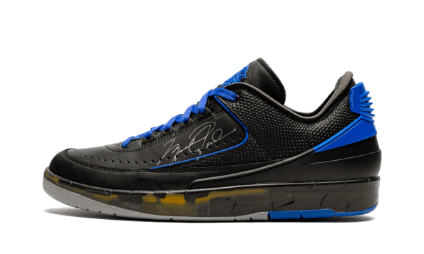 Air Jordan 2 Retro Low SP Off-White Black Blue Restock