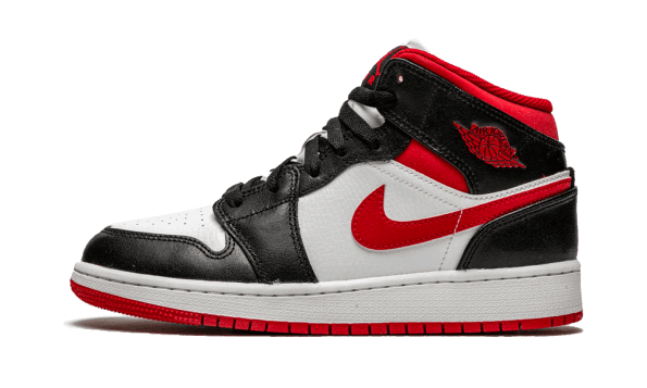 Air Jordan 1 Mid Gym Red Black White (GS) Restock
