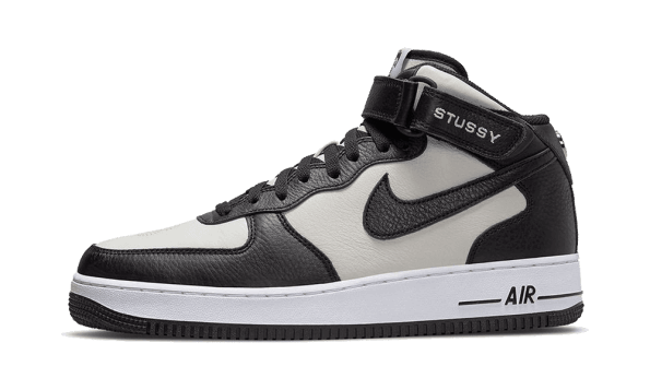 Restock Nike Air Force 1 Mid Stussy Grey Black