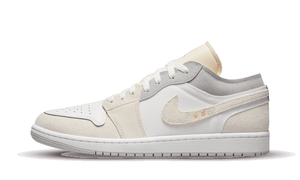 Restock Air Jordan 1 Low Inside Out Cream White Light Grey