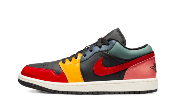 Restock Air Jordan 1 Low Black Multi Color