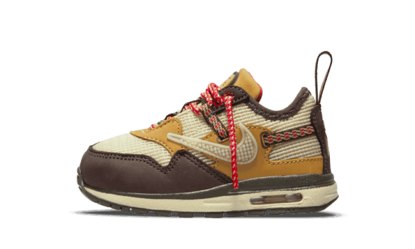 Restock Nike Air Max 1 Travis Scott Cactus Jack Baroque Brown (TD)
