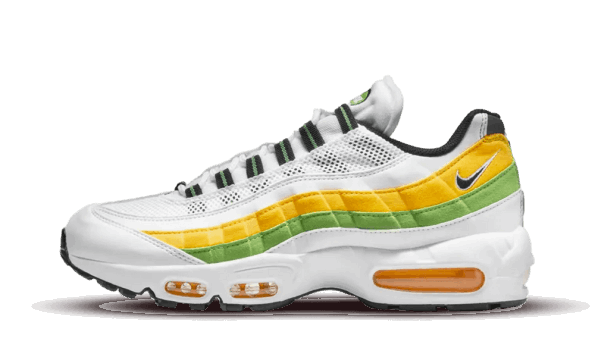 Nike Air Max 95 Essential White Green Apple Tour Yellow Restock