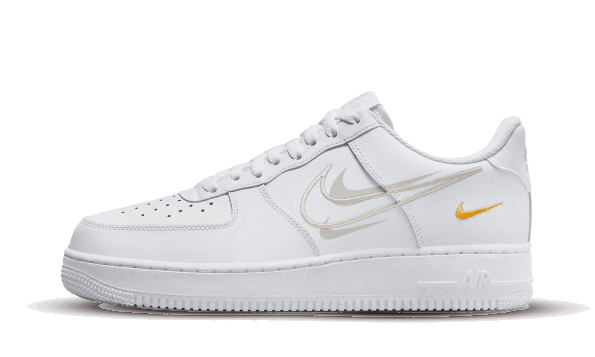 Restock Nike Air Force 1 Multi Swoosh Yellow
