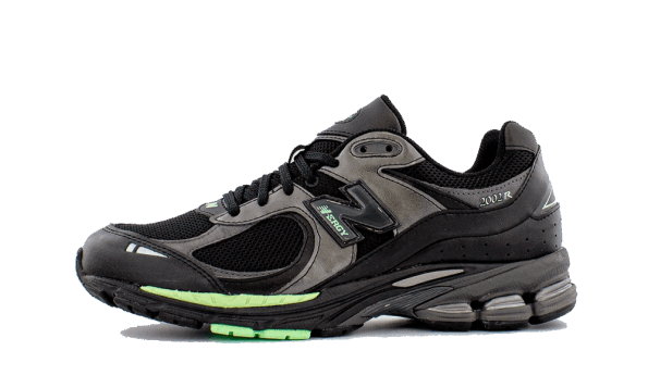 New Balance 2002R Black Powder Green Restock