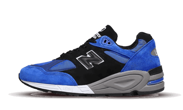 New Balance 990v2 Royal Blue Black Restock