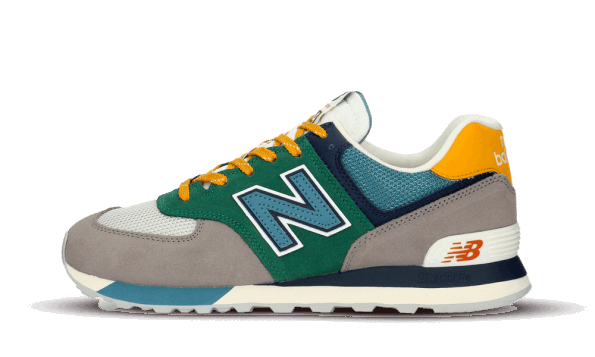 Restock New Balance 574 Grey Forest Green