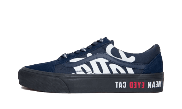 Restock Vans UA Old Skool VLT LX Patta Mean Eyed Cat Salute Navy
